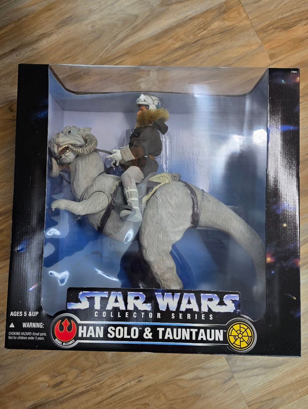 💙Rare Star Wars Vintage 1997 Collector Series Han Solo & Tauntaun